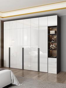 Armario de dormitorio personalizado moderno por puerta de madera maciza de fábrica portátil y ajustable para uso en muebles para el hogar - Product Image 4