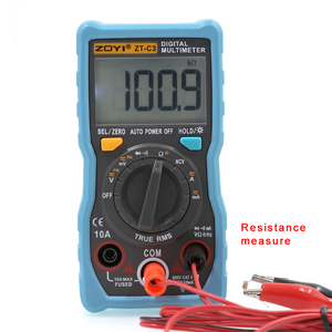 ZOYI ZT-C3 10A Testeur de fréquence à diode, multimètre numérique, mini multimètre de capacité - Product Image 3