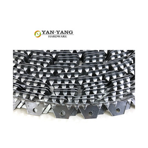 Bande de tapisserie flexible Yanyang Furniture Strip Metal Curved Back Ing Strip One Holes pour dossier de canapé - Product Image 2