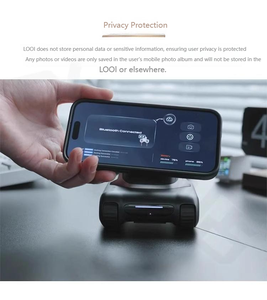 Эмоциональный ИИ-робот-собака: беспроводная зарядка 10 Вт, голосовое взаимодействие, распознавание жестов и лиц, Android/iOS - Product Image 2