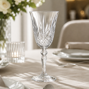 Copas <span class=keywords><strong>de</strong></span> Vino Vintage Transparentes <span class=keywords><strong>de</strong></span> la Marca LUYI al por Mayor, Ideales para Bodas, Ecológicas y Aptas para Lavavajillas - Product Image 2