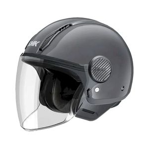 Casque de moto Smk Jet Helmet gris XL en thermoplastique - Product Image 1