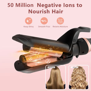 Rizador <span class=keywords><strong>de</strong></span> Pelo 5 en 1 Modelo 2026, <span class=keywords><strong>Ondas</strong></span> <span class=keywords><strong>de</strong></span> <span class=keywords><strong>Sirena</strong></span>, Cerámica PTC, Calentamiento Rápido, Portátil, para Uso Doméstico y en Hoteles - Product Image 2