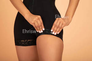 Fajas GIRDLE CHEEKY Mujeres Estándar Adultos Crocheted Lencería Forma Wear Trajes de baño Vestidos, cintura Cinchers Shapers No tejido - Product Image 5