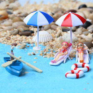 INTODIY-Mini figuras <span class=keywords><strong>de</strong></span> resina con forma <span class=keywords><strong>de</strong></span> paraguas para playa, figuras <span class=keywords><strong>de</strong></span> paisaje <span class=keywords><strong>de</strong></span> arena, modelo <span class=keywords><strong>de</strong></span> playa - Product Image 1
