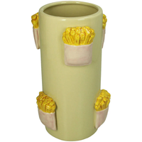 Pot de fleurs en céramique 3D Macaron, vase de table pour anniversaire, décoration de la maison par la marque BUYIT