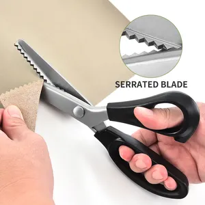 Robust fabric pinking scissors For Making Garments 