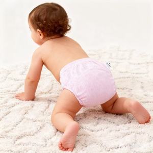 กางเกงผ้าฝ้ายสำหรับฝึกการขับถ่ายเด็ก ได้รับการรับรองมาตรฐาน CE ซักซ้ำได้ ซึมซับดีเยี่ยม สำหรับเด็กทารก - Product Image 5