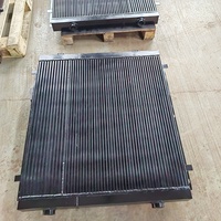 Intercambiador de Calor de Placas de Aluminio, Enfriador Combinado de Aire y Aceite para Compresor de Aire, Estructura de Barra y Placa