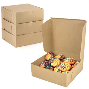 케이크 용 종이 상자 테이크 아웃 종이 식품 포장 상자 맞춤형 로고가있는 피자 포장 종이 상자