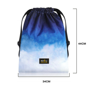 Sac à cordon personnalisé avec logo fournisseur, sac de sport de haute qualité, sac à dos à cordon, sac à cordon imperméable, sac à dos de sport pour hommes et femmes - Product Image 2