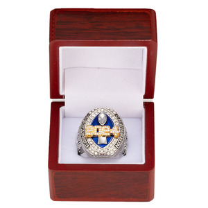 Blues alliage de Zinc cristal femmes hommes prix enfant Softball doigt jeunesse Football personnalisé Baseball <span class=keywords><strong>basket</strong></span>-ball championnat anneau - Product Image 4