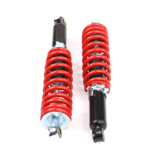 Ressort de Suspension d'amortisseur avant et arrière blanc de 305mm pour <span class=keywords><strong>50cc</strong></span> 70cc 90 110cc 125cc ATV Go Kart Buggy Pit Bike Dirt Bike - Product Image 3
