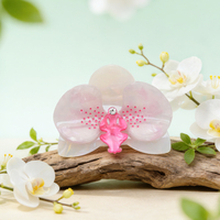 Pinces à cheveux YHJ Phalaenopsis, printemps-été, décontractées, fraîches, naturelles, en acétate, accessoires pour cheveux pour femmes et filles