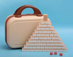 Plaque de mahjong personnalisée de haute qualité avec logo, joueurs chinois, pour usage domestique ou cadeaux d'accueil professionnels - Product Image 2