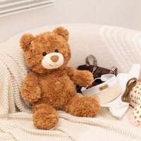 Mini ours en peluche moelleux, nouveau design, rembourrage en coton PP, animal en peluche doux, t-shirt, cadeau d'anniversaire, cadeau de la Saint-Valentin