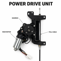 Pièces automobiles Volkswagen Sharan pour atelier 4S spécialisé : Modification de porte latérale coulissante électrique pour installation