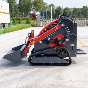 Mini-pelleuse sur chenilles compacte avec certificat CE pour la construction - Product Image 1