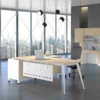 Panneaux de bureau en métal, convertibles, extensibles, modulaires, personnalisables, couverture sous le bureau, styles variés, bureau de bureau moderne, confidentialité