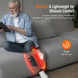 Massaggiatore per Gambe a Compressione con Onde d'Aria EMS Ricaricabile USB 2025 Nuovo Aggiornamento Ultimate per la Circolazione - Product Image 6