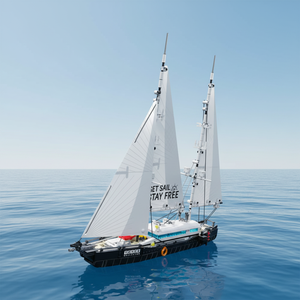 Maqueta <span class=keywords><strong>de</strong></span> Velero <span class=keywords><strong>de</strong></span> <span class=keywords><strong>Dos</strong></span> Mástiles Moderno <span class=keywords><strong>de</strong></span> la Serie Ship, Modelo 10194, 40 Piezas <span class=keywords><strong>de</strong></span> Ladrillos, Escala 1:8, Juguete Educativo <span class=keywords><strong>de</strong></span> Construcción DIY - Product Image 2