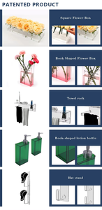 Dấu Hiệu Tùy Chỉnh Thiết Kế Rõ Ràng Acrylic Hiển Thị Hộp Trong Suốt Vuông Cube Lưu Trữ Bức Tượng Bụi-Bằng Chứng Trang Trí Acrylic Hộp - Product Image 6