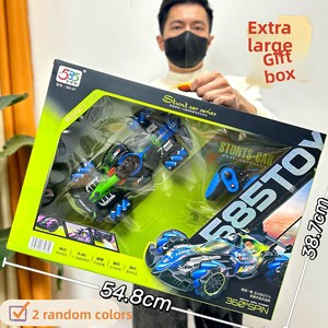 Voiture de course télécommandée sans fil quatre directions pour enfants, rechargeable, cadeau pour garçons de 8 à 13 ans, utilisation intérieure-extérieure - Product Image 1