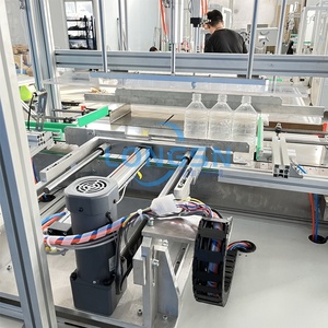 Machine à emballer automatique complète de sac d'ensacheuse pour les tambours vides de bouteille de HDPE du plastique pp - Product Image 4