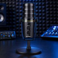 Microphone filaire professionnel RVB MV7, ensemble pour chant en direct, microphone à condensateur USB pour enregistrement sur ordinateur en direct