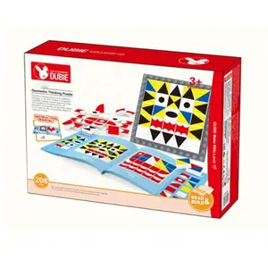 TS Intellectual Thinking pattern game jigsaw toy education geometric puzzle