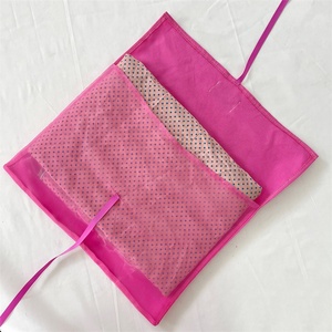 BSCI Custom Logo Printing Canvas Cotton Bag Luxury <b>Gift</b> Jewelry <b>Envelope</b> Pouch with Ribbon Cosmetics Packing - Product Image 4