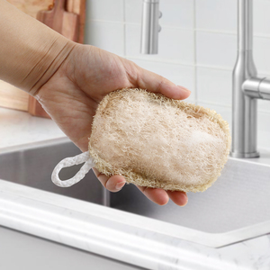 Biodegradable recycled eco friendly cocina lavavajillas limpieza fregar depurador pad a granel luffa <span class=keywords><strong>lufa</strong></span> lofa <span class=keywords><strong>esponja</strong></span> - Product Image 6