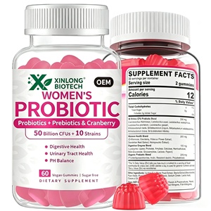 Gomitas Probióticas para Mujeres, 60 Unidades, 50 <span class=keywords><strong>Mil</strong></span> <span class=keywords><strong>Millones</strong></span> de UFC, <span class=keywords><strong>Diez</strong></span> Cepas, Mezcla de Arándanos, Suplemento para el Cuidado de la Salud, OEM ODM - Product Image 4