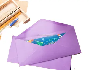 Enveloppes en papier coloré, 1 pièce, pour le Business ou le bureau, cadeaux