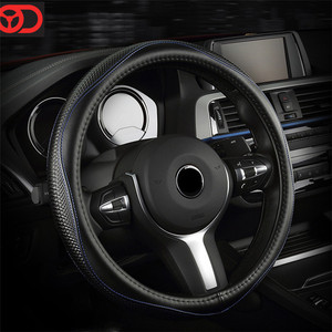 Coprivolante Universale OUDI in Vera Pelle Antiscivolo a 3 Razze di Alta Qualità Bianco per Buick <span class=keywords><strong>Fiat</strong></span> Sports - Product Image 4