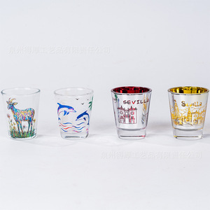 Mini-verre à vin créatif en forme de maillot de bain, souvenir imprimé, fabriqué à Quanzhou - Product Image 4