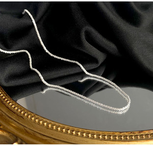 <span class=keywords><strong>Collana</strong></span> <span class=keywords><strong>Girocollo</strong></span> Popolare da Donna in <span class=keywords><strong>Argento</strong></span> Sterling 925 con Catena Scintillante per Clavicola Gioielli 2022 - Product Image 2
