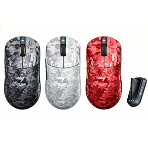 Mouse da Gaming Attack Shark RS3 Ultra in Fibra <span class=keywords><strong>di</strong></span> Carbonio, PAW3955MAX Dual 8KHz, Tri-Modalità, Ergonomico e Leggero - Product Image 1