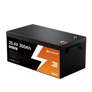 Lifepo4 배터리 팩 25.6V 100Ah 200Ah <span class=keywords><strong>Rv</strong></span> 태양광 키트 야외 캠핑 <span class=keywords><strong>Rv</strong></span> 여행용 딥 사이클 리튬 이온 배터리 - Product Image 1