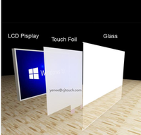 OEM ODM EXW de haute qualité 16 pouces (24 "32" 40 "42" 43 "50" 55 "60" 65 "15 -- 86 pouces) Film tactile capacitif interactif
