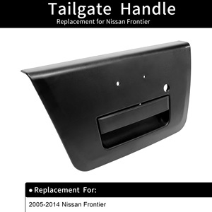 Conjunto de Cerradura de Puerta Trasera Nissan 90606-EA810 Negro con Orificios para Reemplazo de Cerradura de Puerta Frontier 2005-2014 - Product Image 2