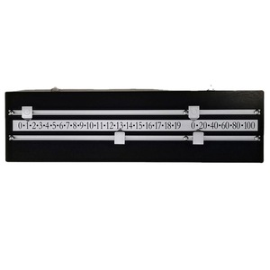 กระดานคะแนนบิลเลียดแบบติดผนังคุณภาพสูง ทนทาน แบบรางคู่ สำหรับสนุกเกอร์และพูล เหมาะสำหรับใช้ในบ้านและคลับ ดีไซน์ทรงสี่เหลี่ยมผืนผ้า - Product Image 5