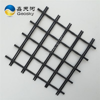 Géogrilles d'excellente grille de protection de barrière de sécurité ignifuge de polyester de haute résistance