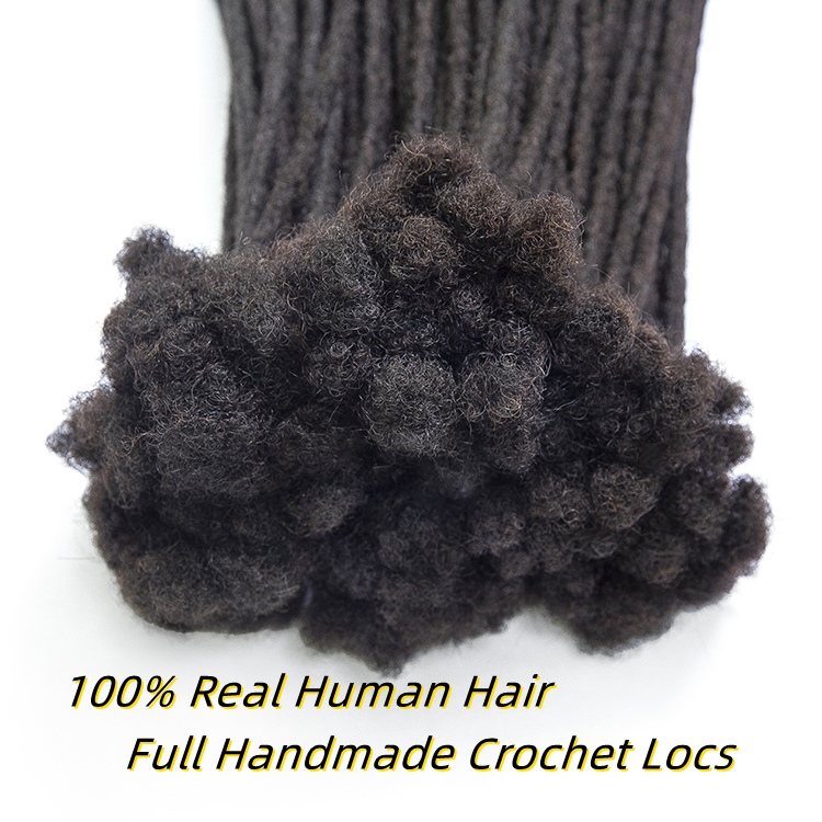 KAMA Dread Lock Extension Natural Dread Crochet Braids Rasta Hair for Locs Wholesale Detail Section 3