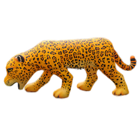 Modèle de guépard gonflable géant réaliste/décoration d'événement de festival de musique Pop idées d'animaux panthère simulées de léopard gonflable