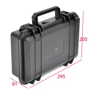 Custom Pp Hard Plastic Case With Foam Box Tools Case