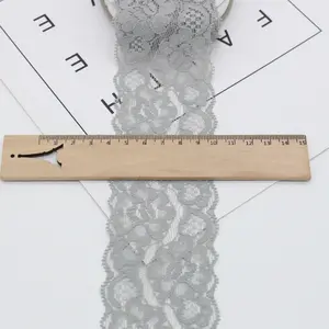 Parrucca anteriore in pizzo elastico in pizzo di Nylon di alta qualità da 6cm