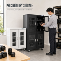 Système de stockage à humidité contrôlée pour table de laboratoire électronique, équipement pour circuits imprimés (PCB) sensibles à l'humidité, armoire de séchage pour PCB