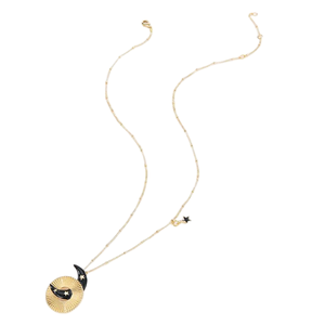 Bijoux fantaisie Coeur Pièce Pendentif Collier Relicarios Collier Noir Alliage Perle Chaîne Colliers - Product Image 2