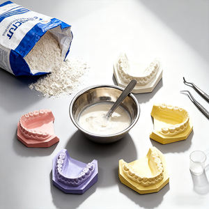 Polvere di Gesso Dentale DTY T11 ad Alta Resistenza per Modelli di Corone e Ponti, Pietra a Bassa Espansione per Laboratorio Odontotecnico, 88-97% di Bianchezza - Product Image 6